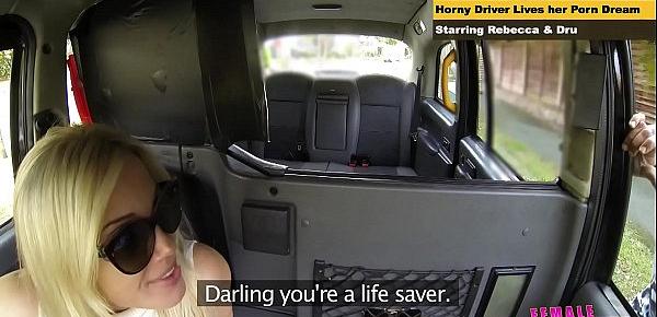 FAKEhub Big Black Cocks fucking Female Taxi Drivers